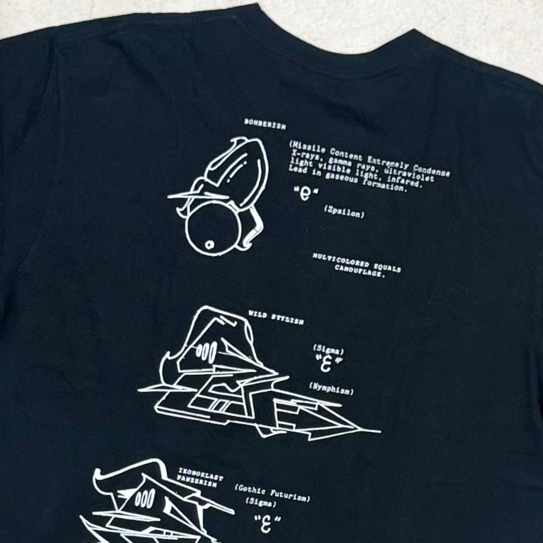 Supreme Rammellzee Tag Tee Black