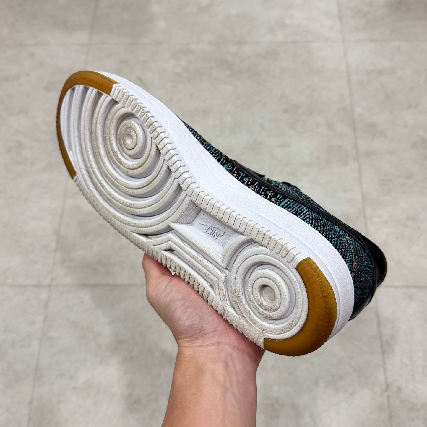 817419-002 Nike Air Force 1 Ultra Flyknit Black