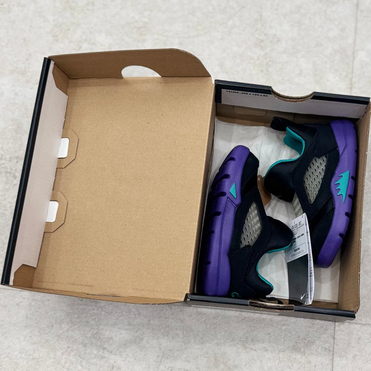 CK1228-007 Nike Air Jordan 5 Little Flex TD Grape