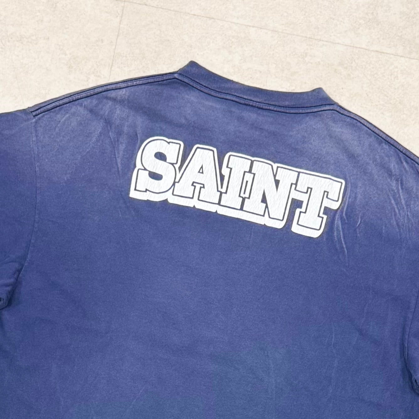 SAINT Mxxxxxx Disney Beauty And The Beast Tee Vintage Navy