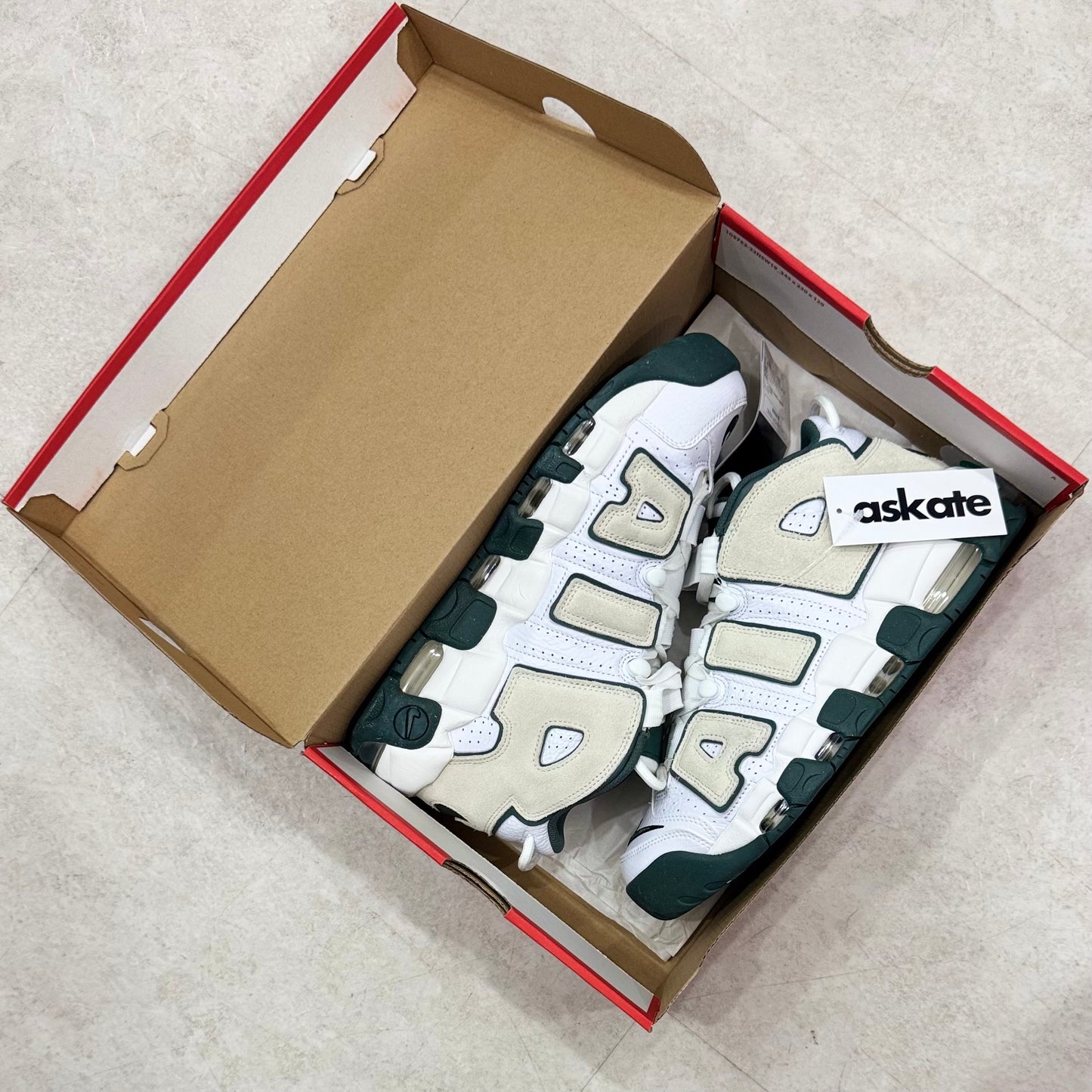 FN6249-100 Nike Air More Uptempo Vintage Green