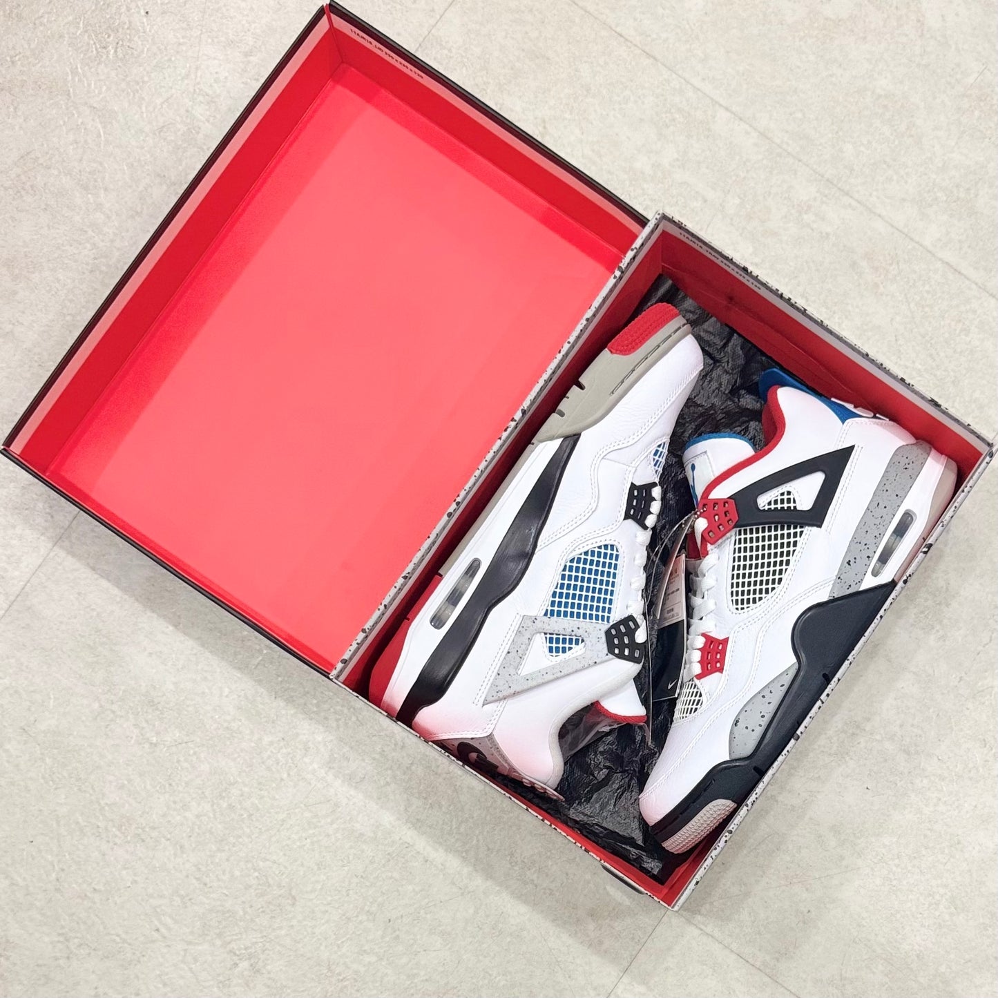 CI1184-146 Nike Air Jordan 4 What The