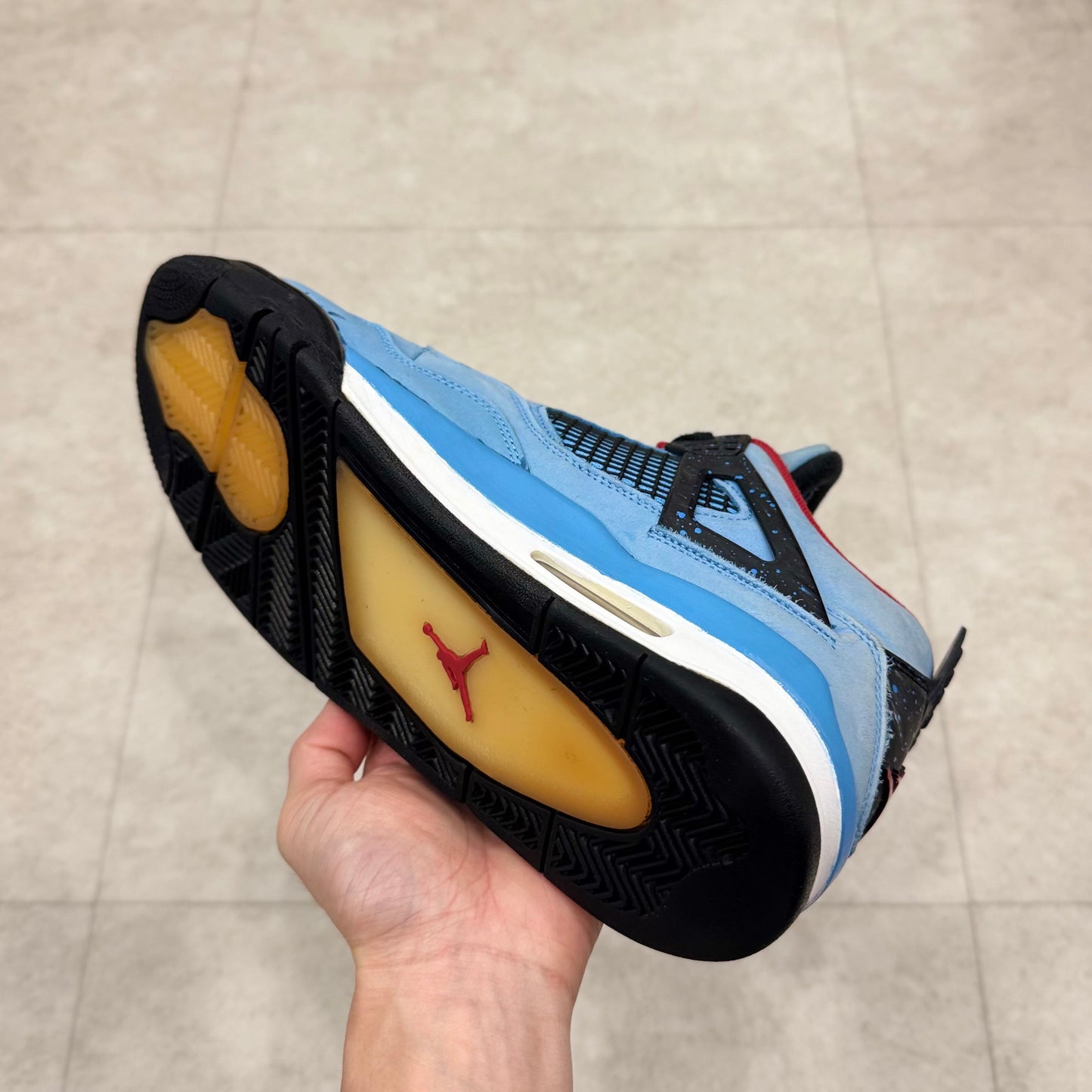 308497-406 Nike Air Jordan 4 Travis Scott