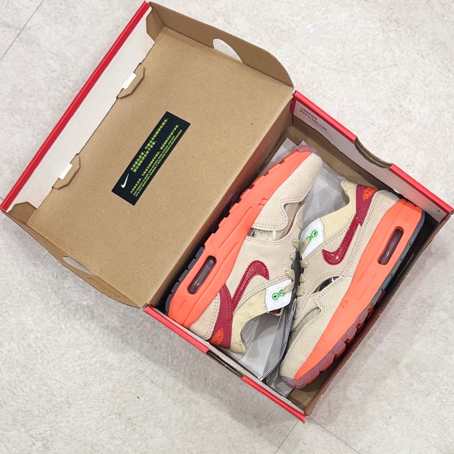 DH2493-100 Nike Air Max 1 PS Clot Kiss Of Death
