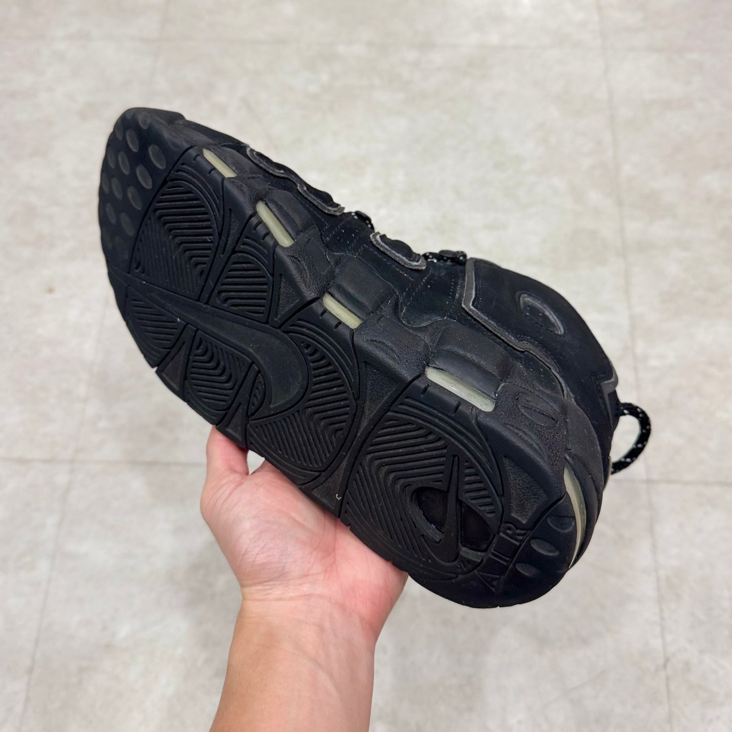 414962-004 Nike Air More Uptempo Reflective Black