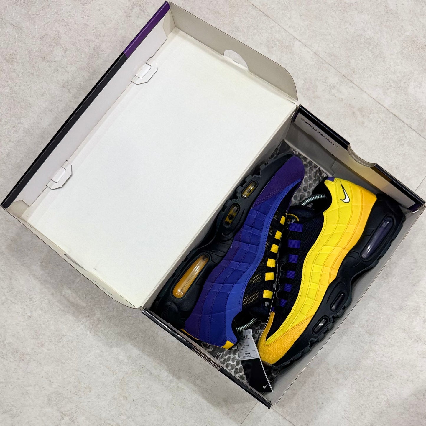 CZ3624-001 Nike Air Max 95 Lebron James Los Angeles Lakers