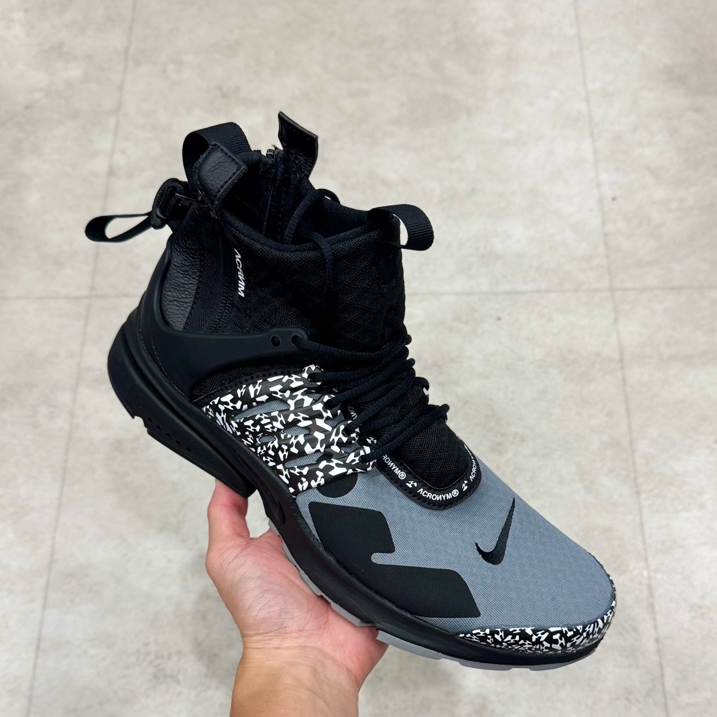 AH7832-001 Nike Air Presto Acronym Cool Grey