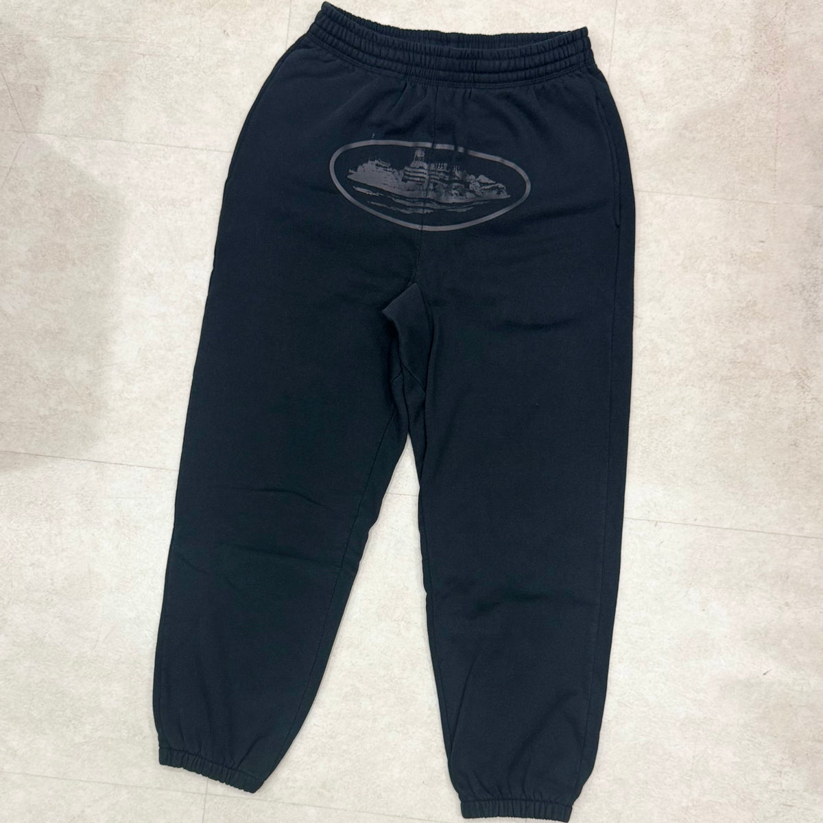 Corteiz Alcatraz Sweat Pant Triple Black