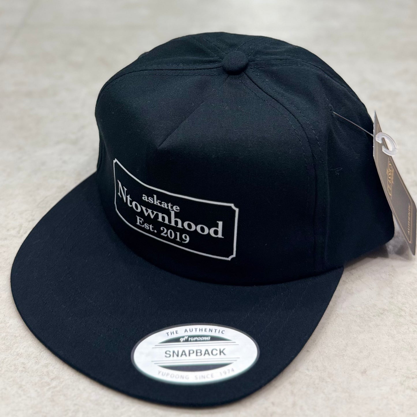 askate Ntownhood Snapback Cap Black