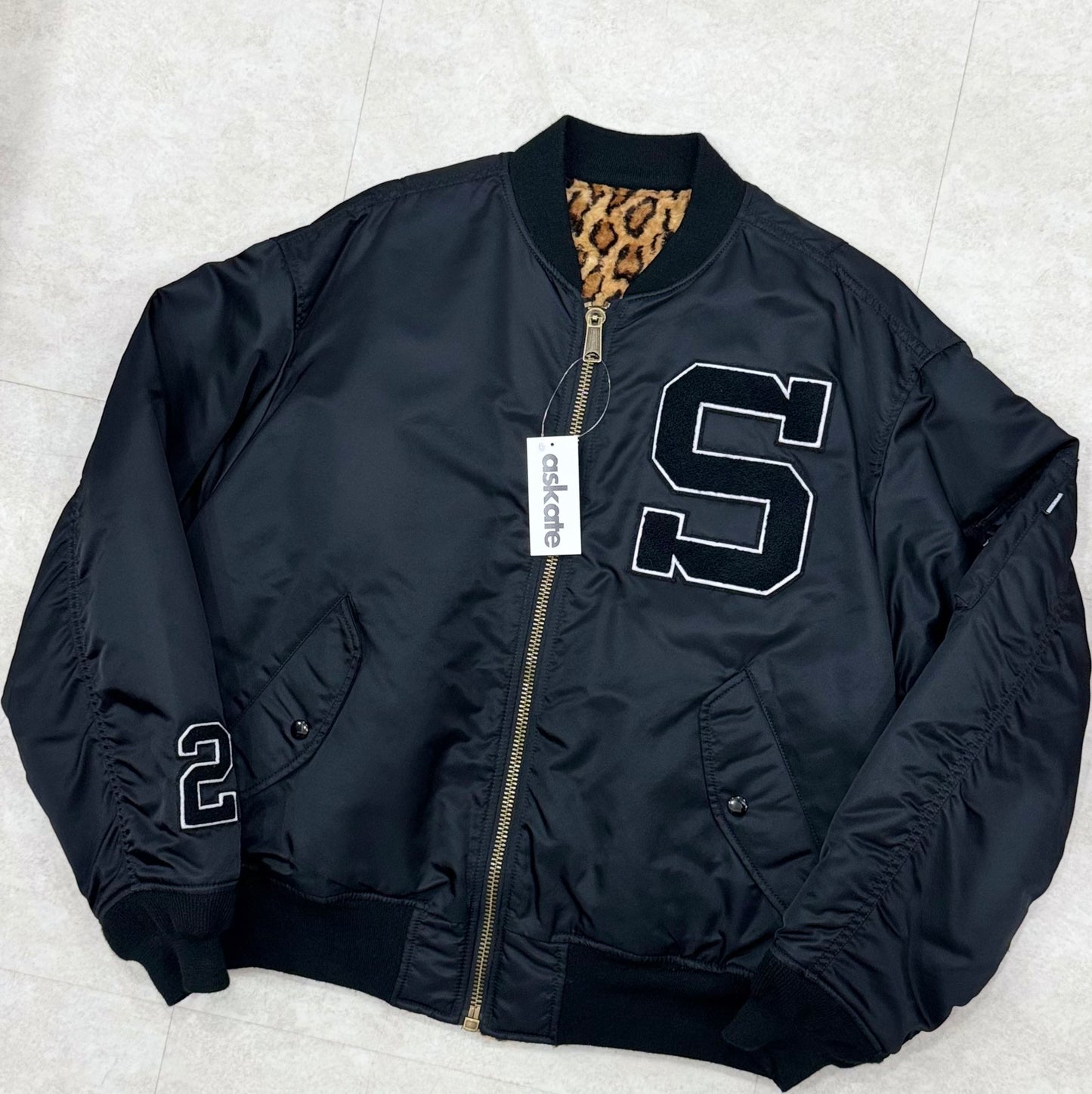Supreme Goodenough Reversible MA-1 Black