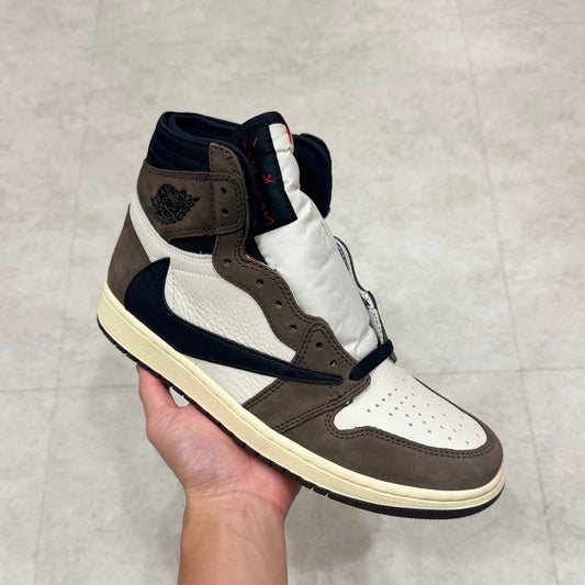 CD4487-100 Nike Air Jordan 1 Travis Scott Dark Mocha