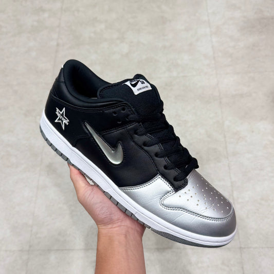 CK3480-001 Nike SB Dunk Supreme Metallic Silver 2019