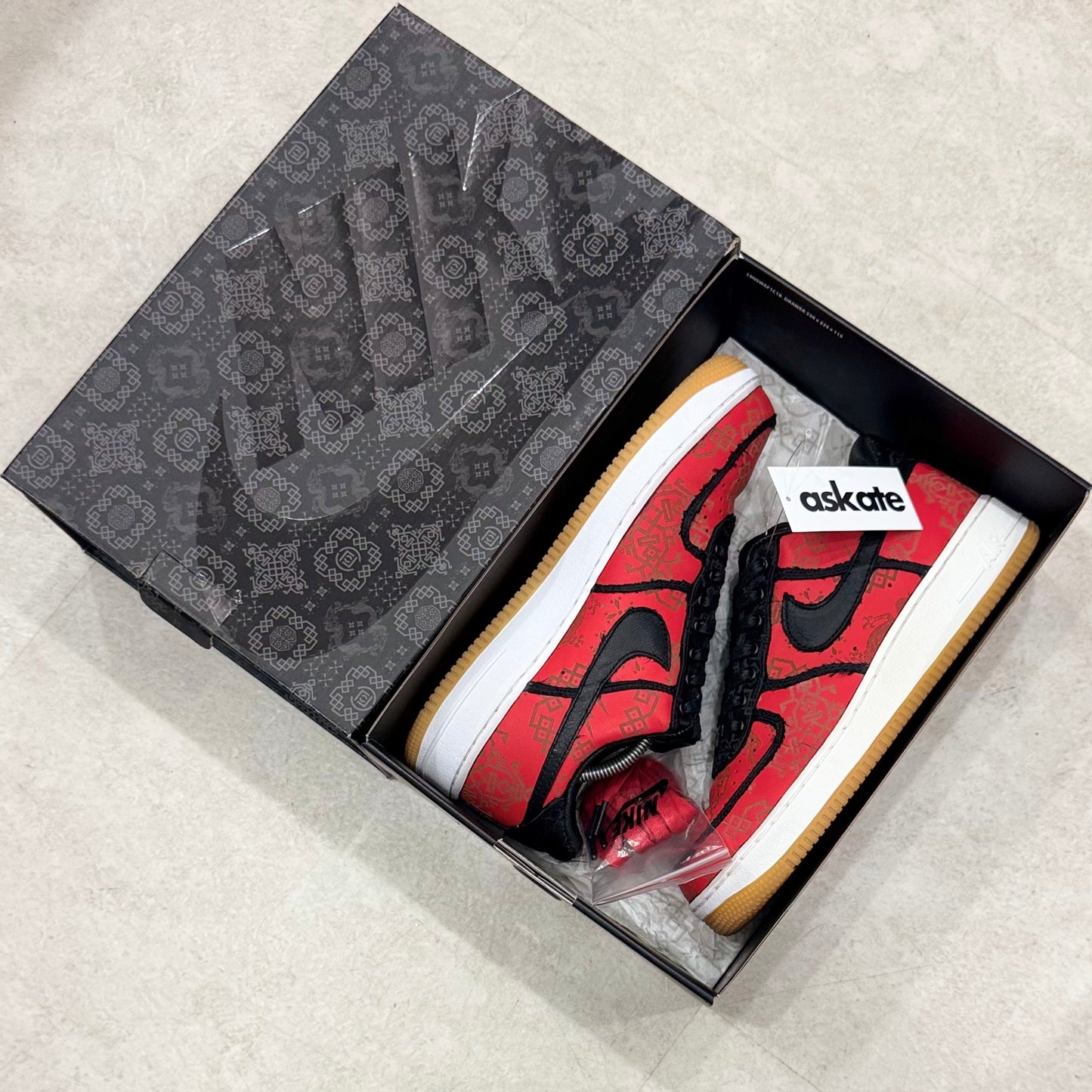 CZ3986-001 Nike Air Force 1 Clot Fragment