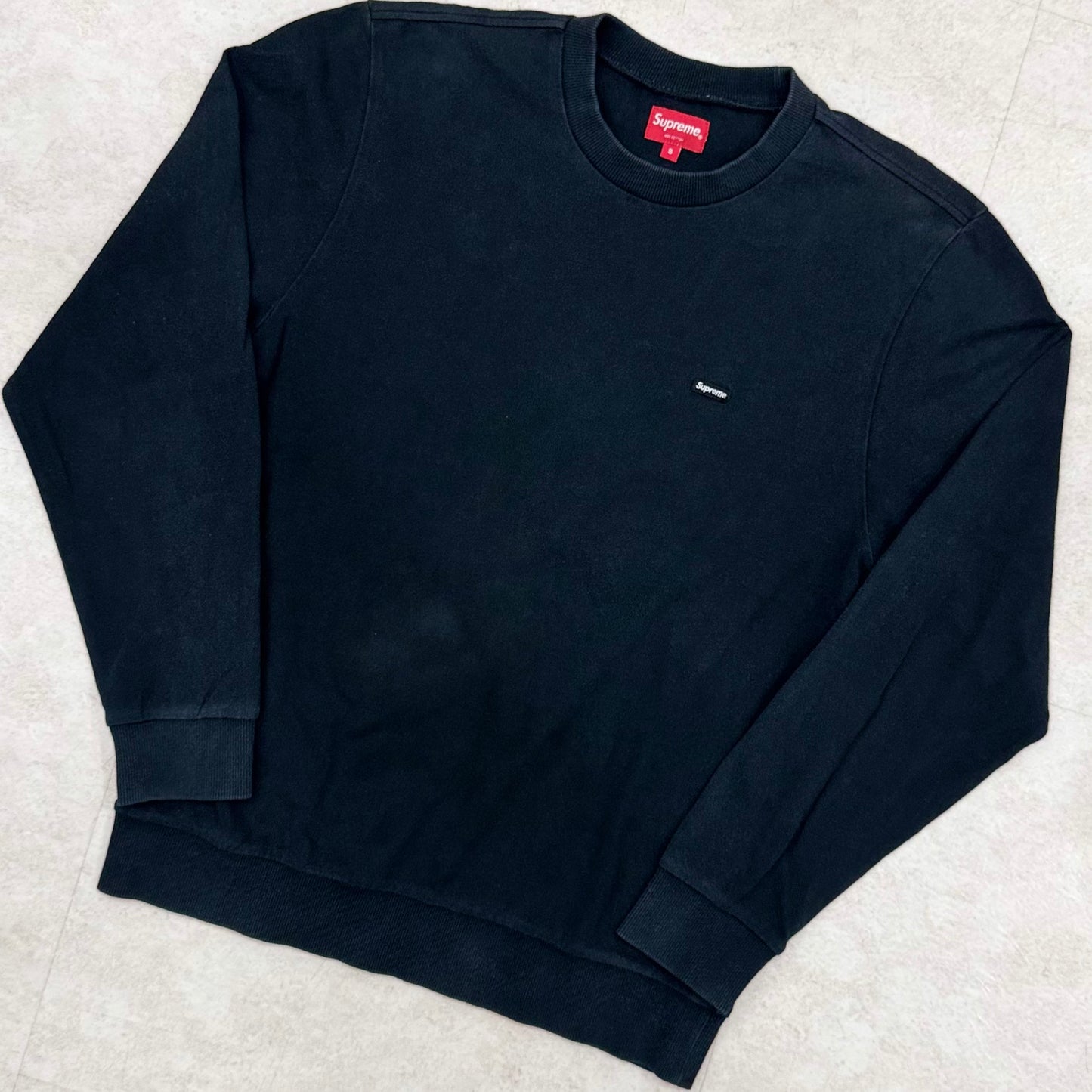 Supreme Small Box Crewneck Black