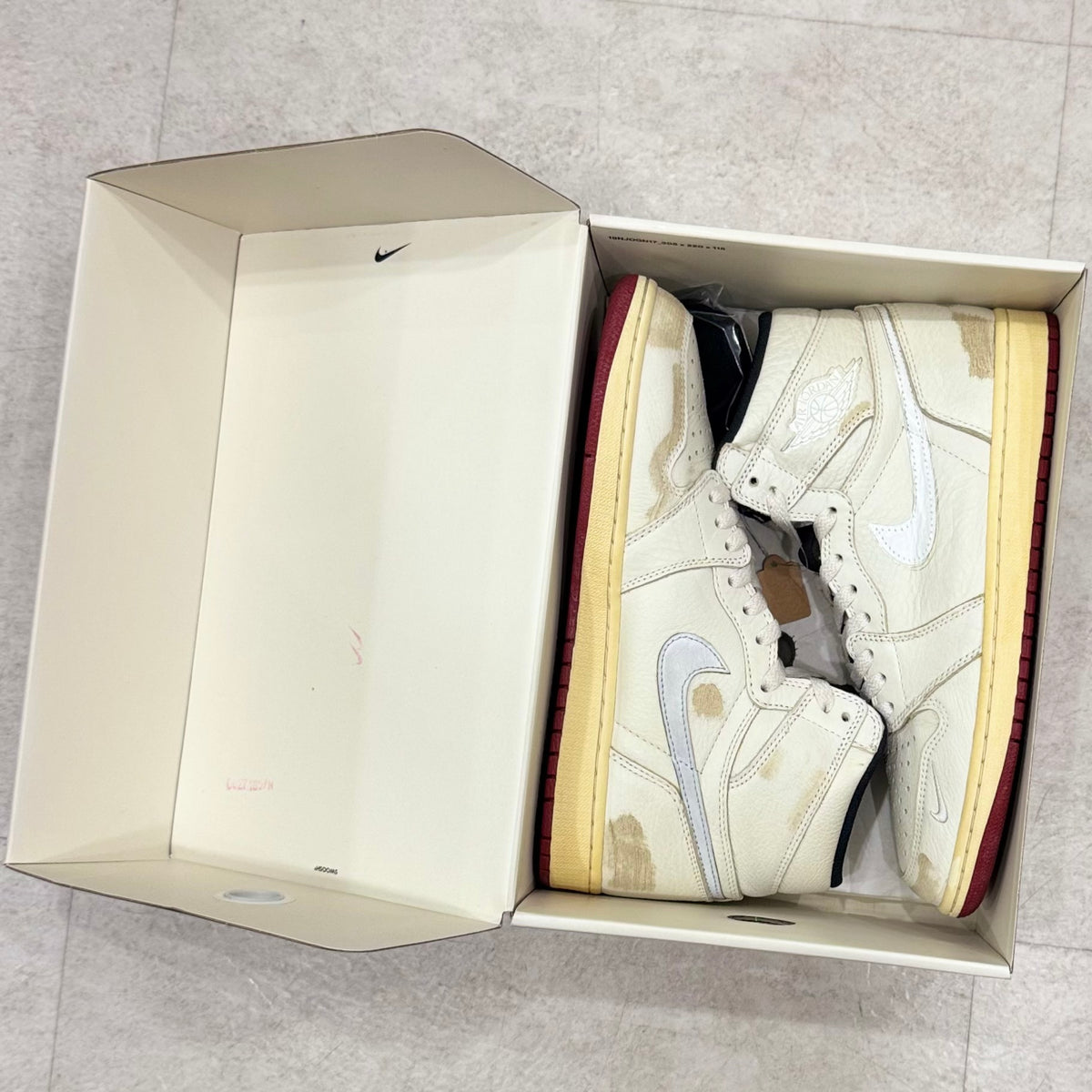 BV1803-106 Nike Air Jordan 1 Nigel Sylvester Sail