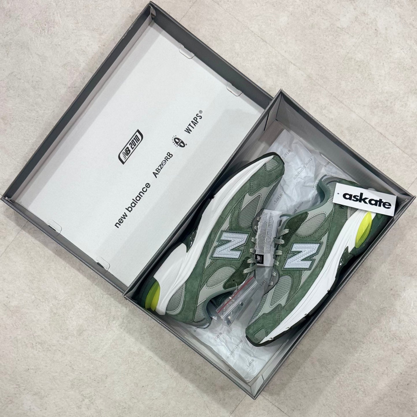 U2010WT New Balance 2010 Wtaps Olive Drab