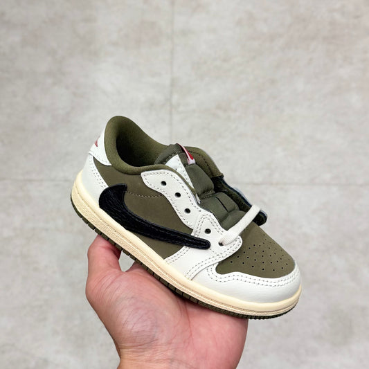 DO5441-200 Nike Air Jordan 1 TD Travis Scott Medium Olive