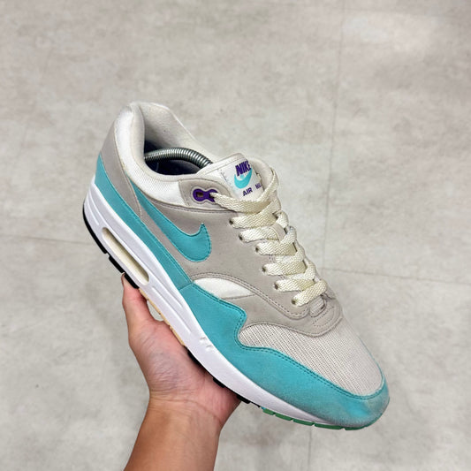 908375-105 Nike Air Max 1 Anniversary Aqua