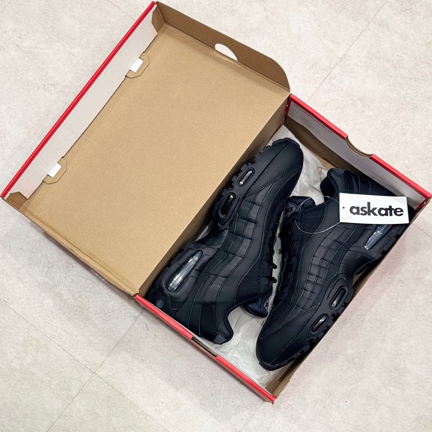 HM8755-001 Nike Air Max 95 Triple Black