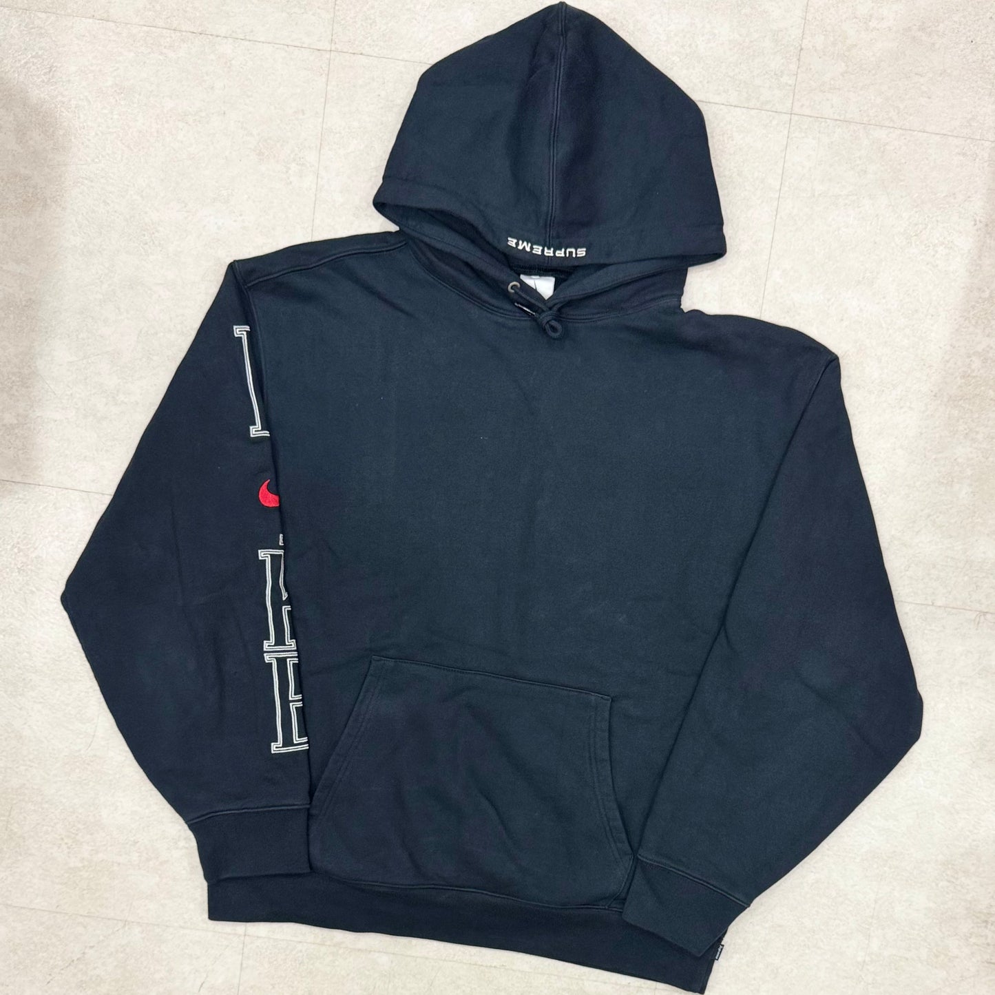 Supreme Nike Hooded Sweatshirt Black