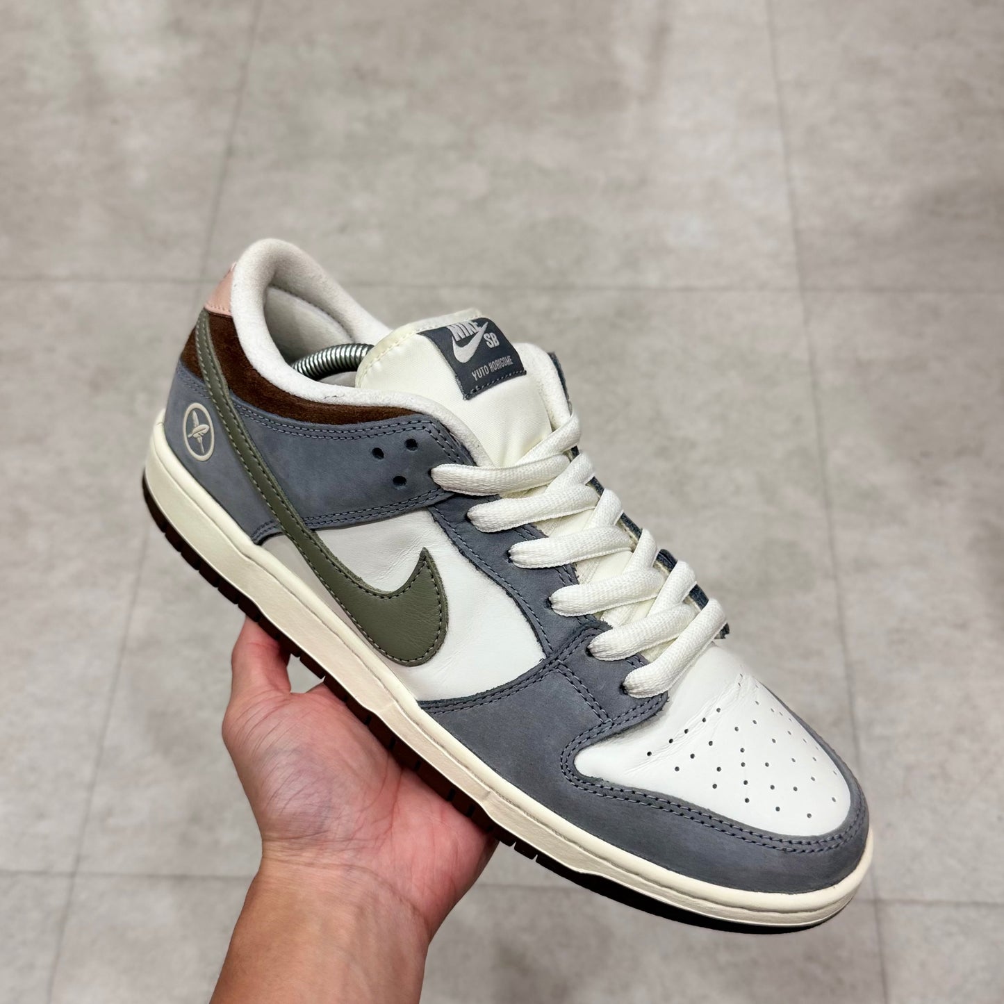FQ1180-001 Nike SB Dunk Yuto Horigome Wolf Grey
