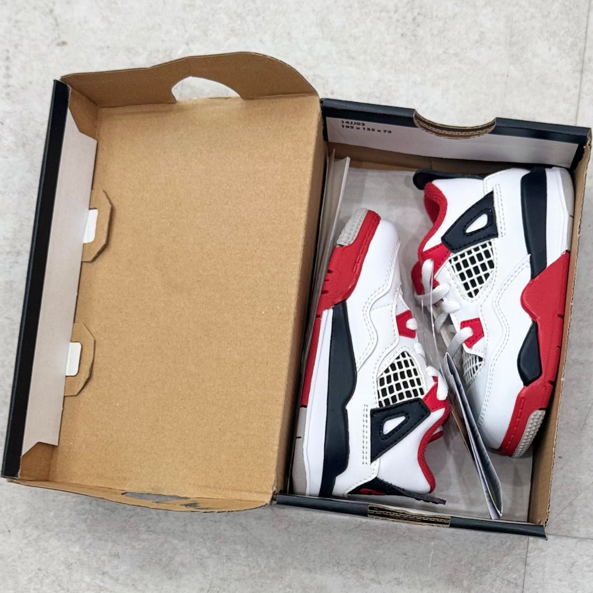 BQ7670-160 Nike Air Jordan 4 TD Fire Red