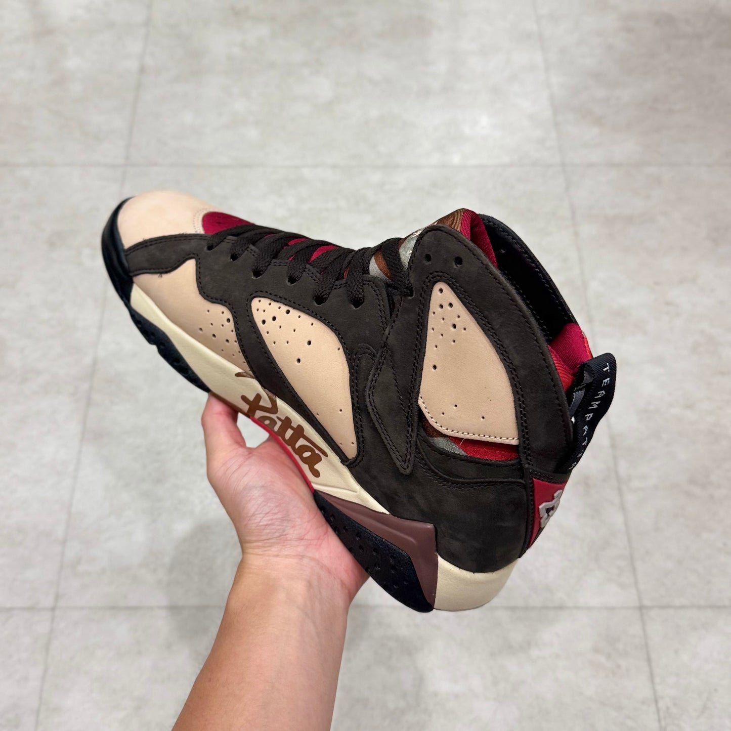 AT3375-200 Nike Air Jordan 7 Patta Shimmer