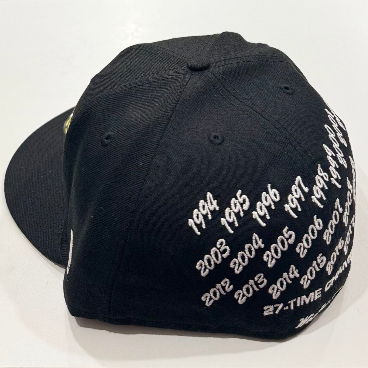 Supreme New Era Champions Box Logo Cap Black