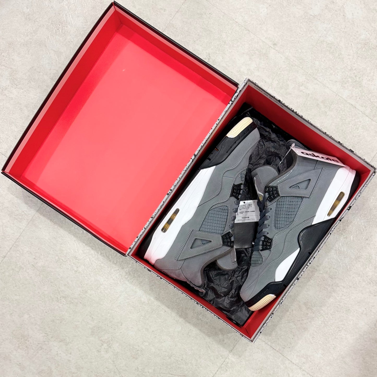 308497-007 Nike Air Jordan 4 Cool Grey 2019