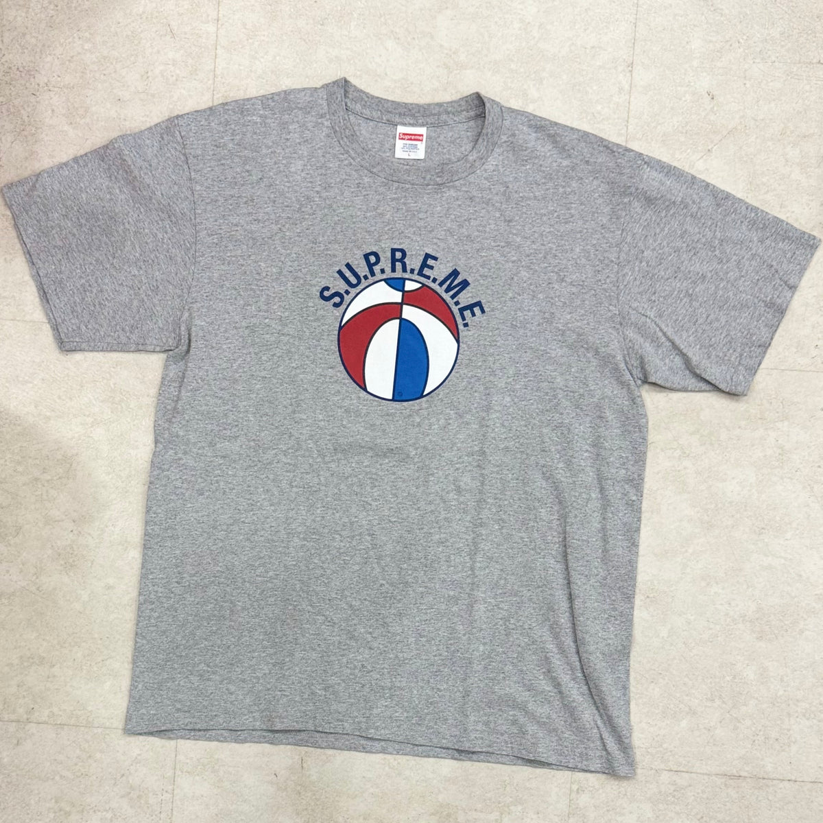 Supreme League SS Tee Heather Grey