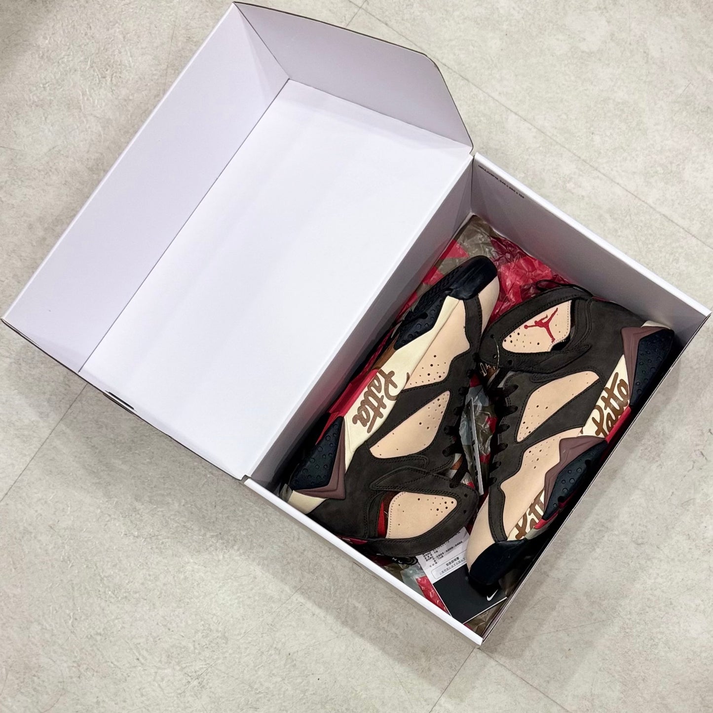 AT3375-200 Nike Air Jordan 7 Patta Shimmer