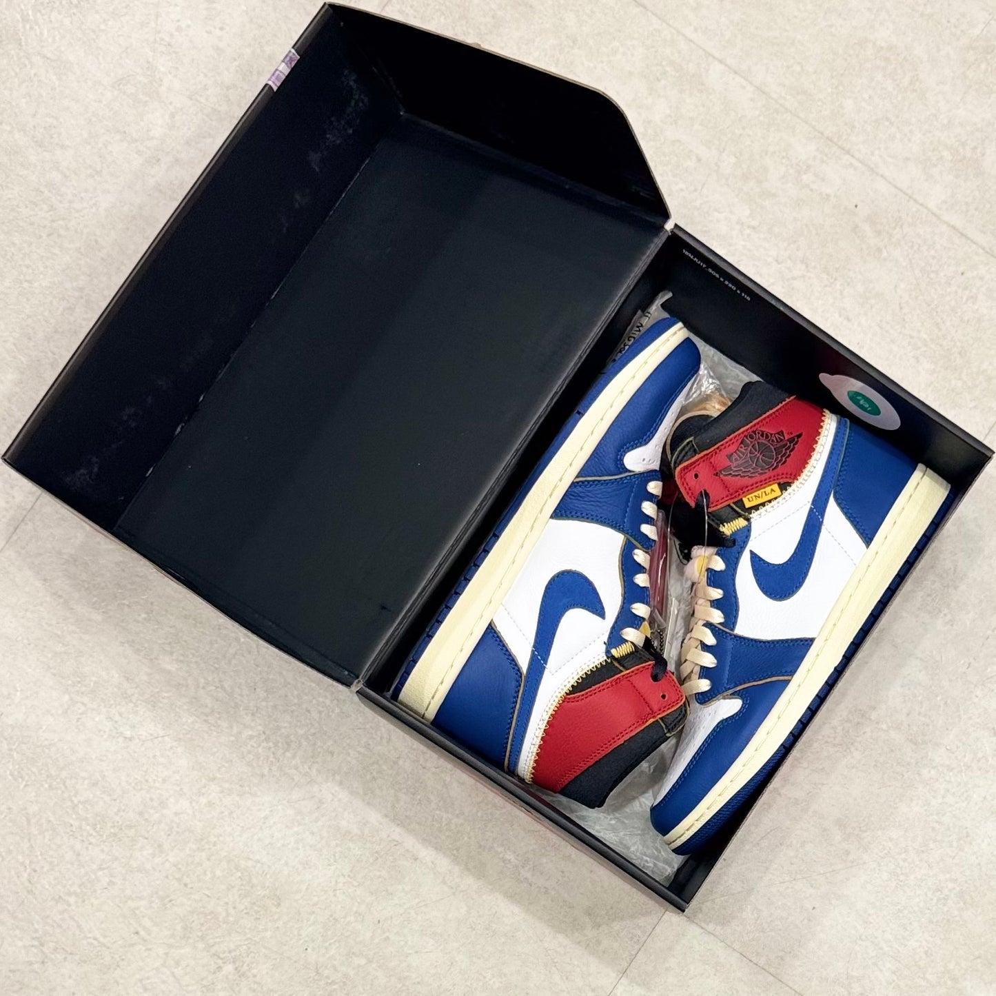 BV1300-146 Nike Air Jordan 1 Union Los Angeles Storm Blue