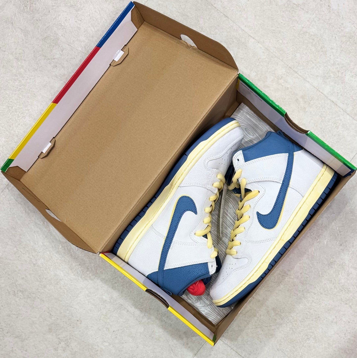 CZ3334-100 Nike SB Dunk Atlas Skateboarding Lost At Sea