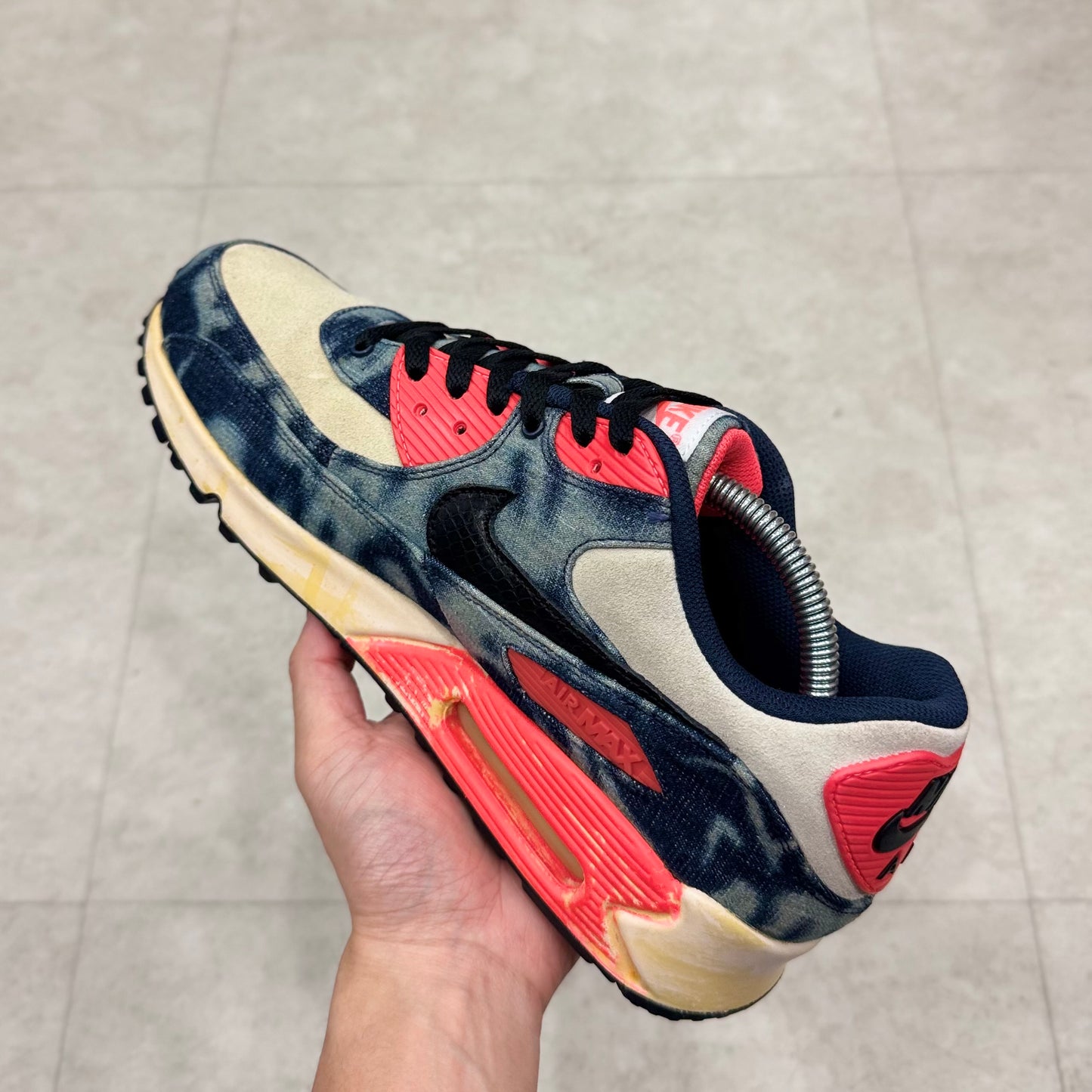 700875-400 Nike Air Max 90 Atmos Denim