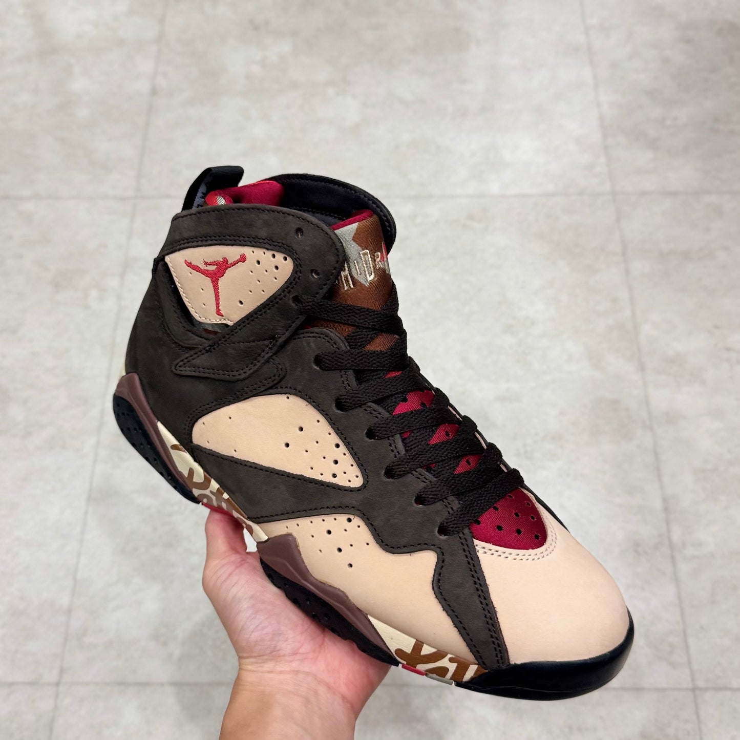 AT3375-200 Nike Air Jordan 7 Patta Shimmer