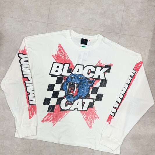 Nike Jordan Black Cat Tee Ivory