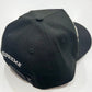 Supreme New Era Sharp Spellout Adjustable Cap Black