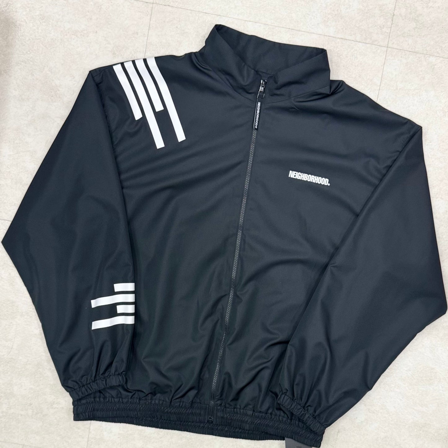 Neighborhood Track Jacket Black