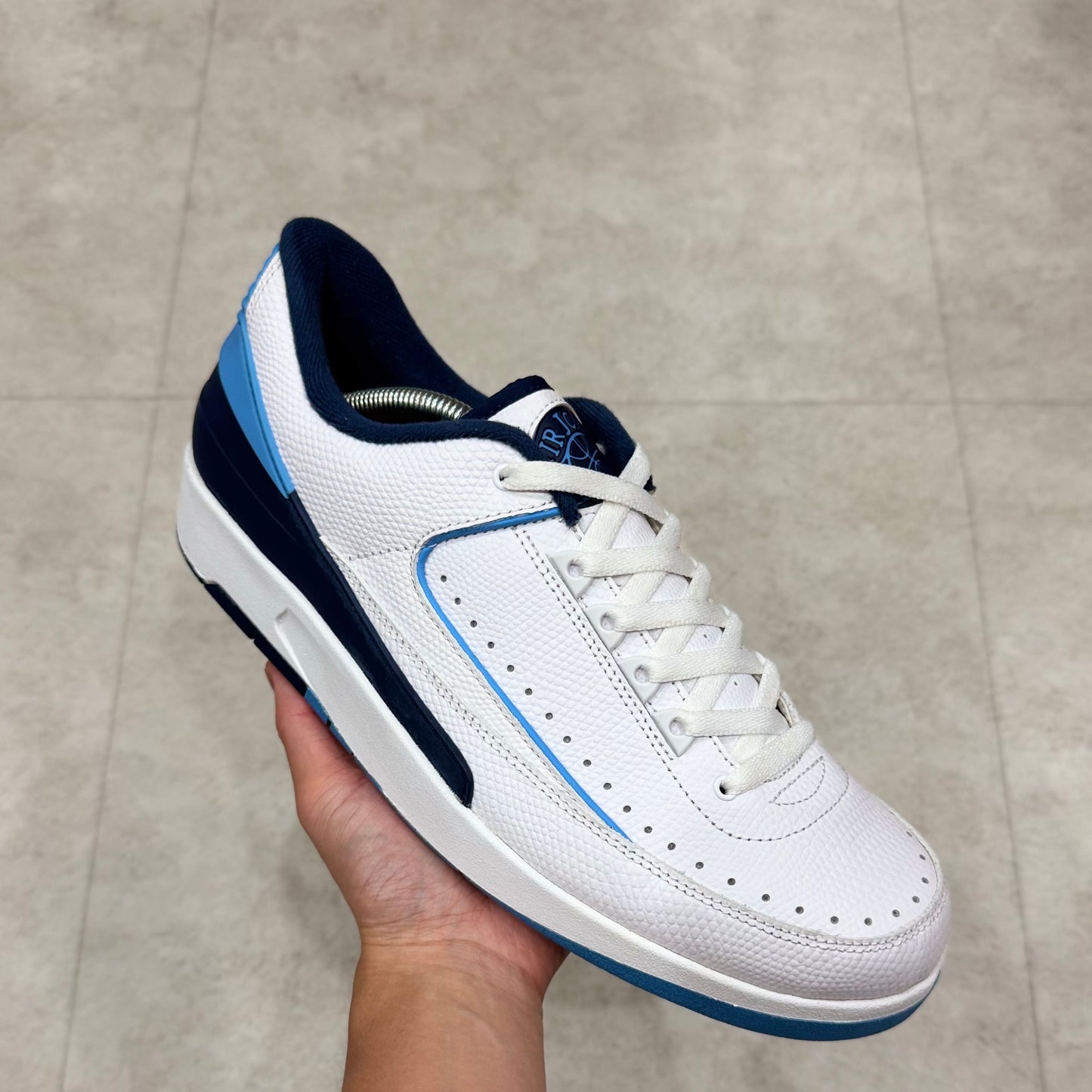 832819-107 Nike Air Jordan 2 UNC Midnight Navy