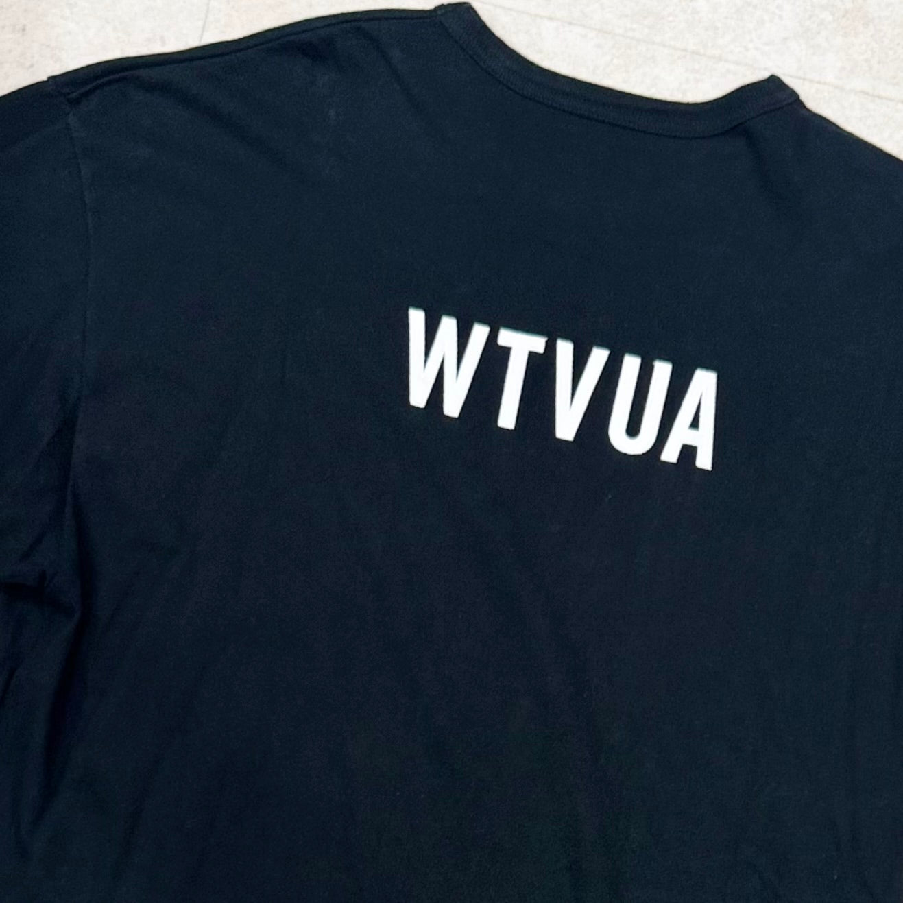 Wtaps Sign SS Tee Black