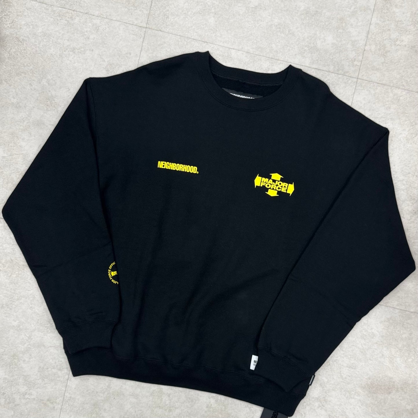 Neighborhood Major Force Crewneck Black