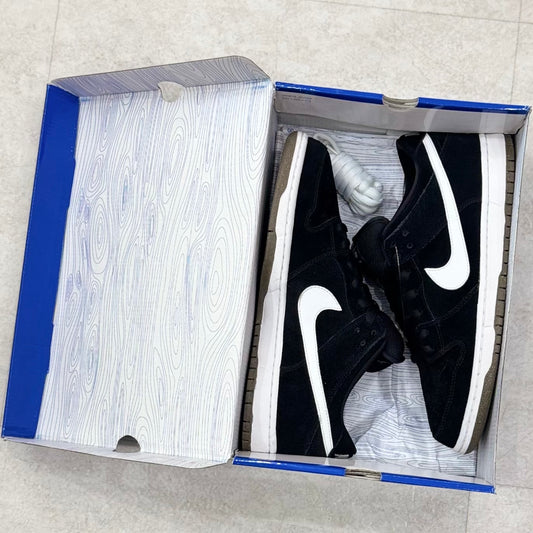 304292-016 Nike SB Dunk Black White