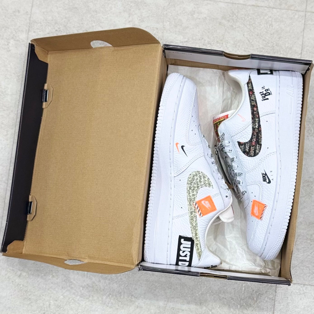 AR7719-100 Nike  Air Force 1 Just Do It White