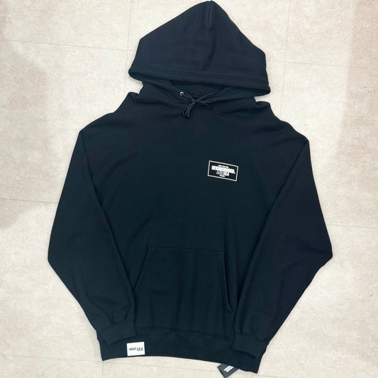 Neighborhood Wind And Sea Hooded Sweatshirt Black
