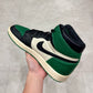 555088-302 Nike Air Jordan 1 Pine Green 2018