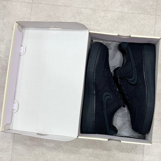 CZ9084-001 Nike Air Force 1 Stussy Triple Black