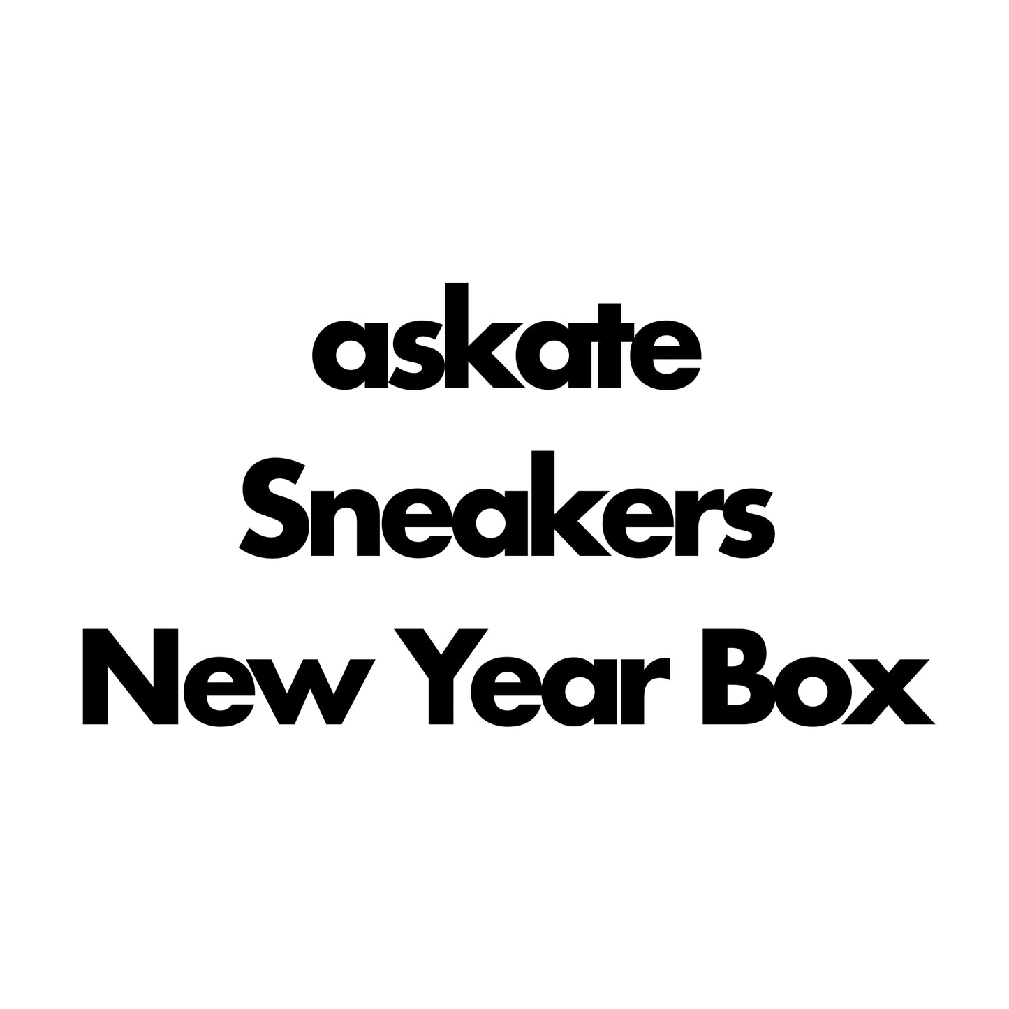 askate Sneakers New Year Box