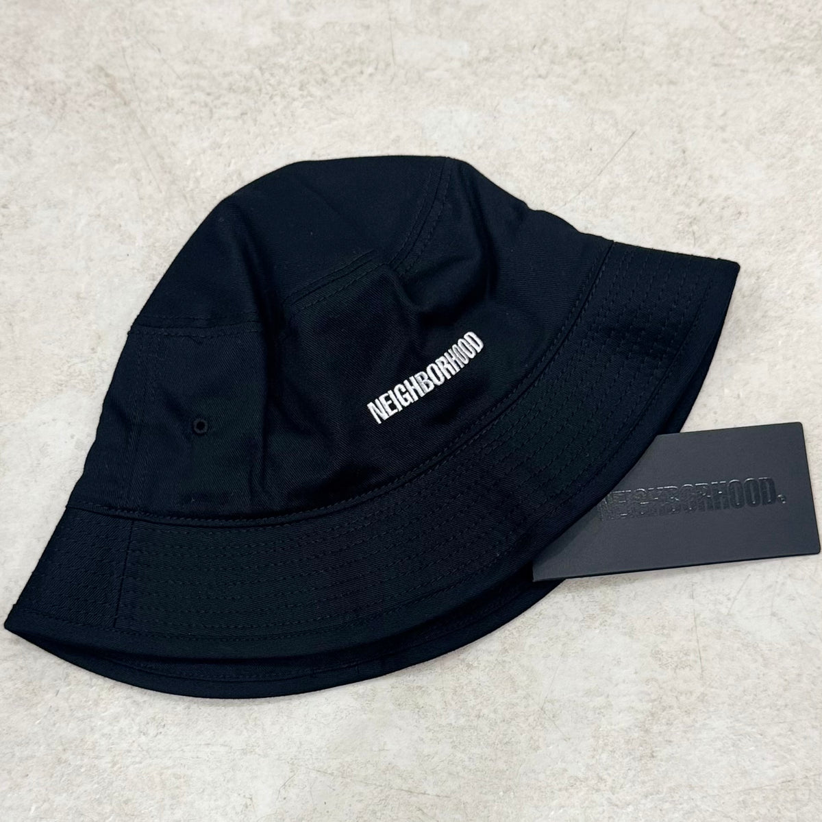 Neighborhood Bucket Hat Black