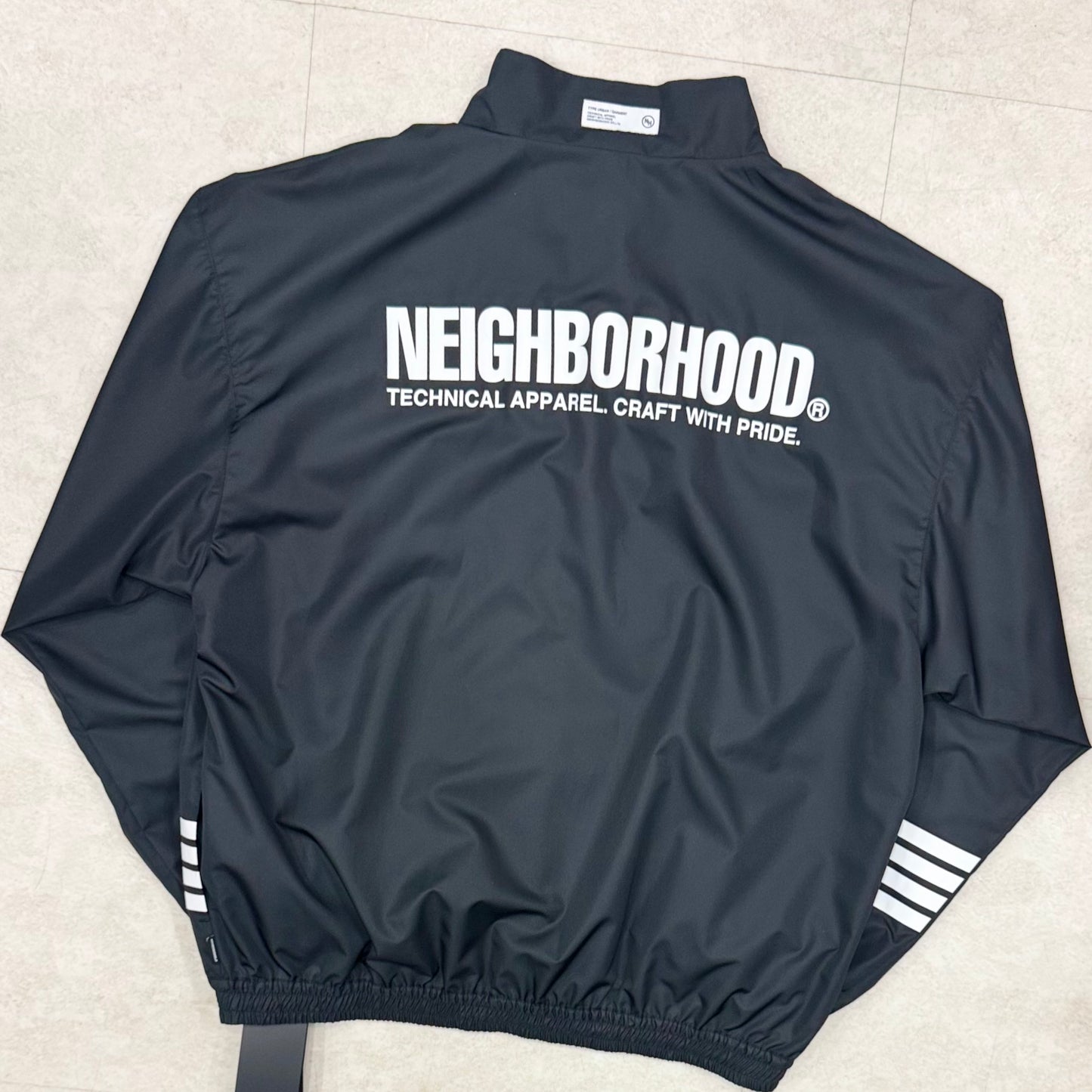Neighborhood Track Jacket Black