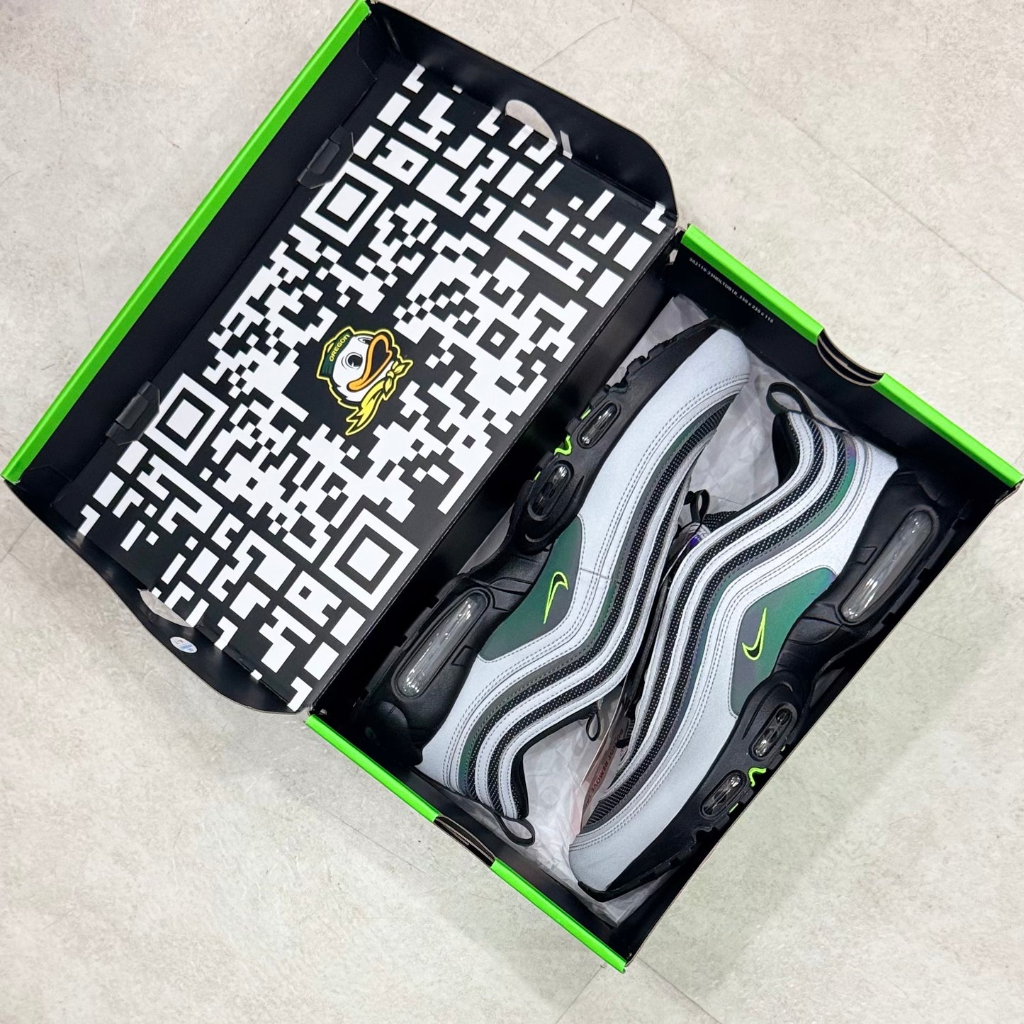 IM2174-001 Nike Air Max 95/97 DOAF Oregon Lightning